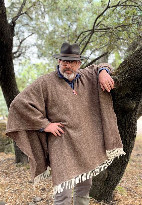 Wool Ponchos: