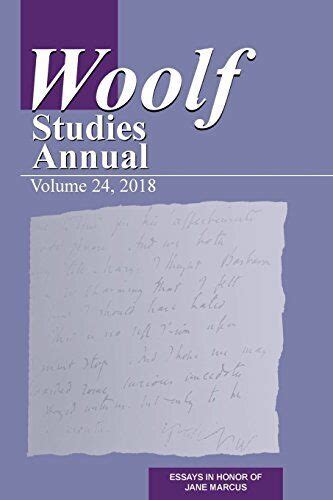 Woolf Studies Annual Vol 24 Kindle Editon