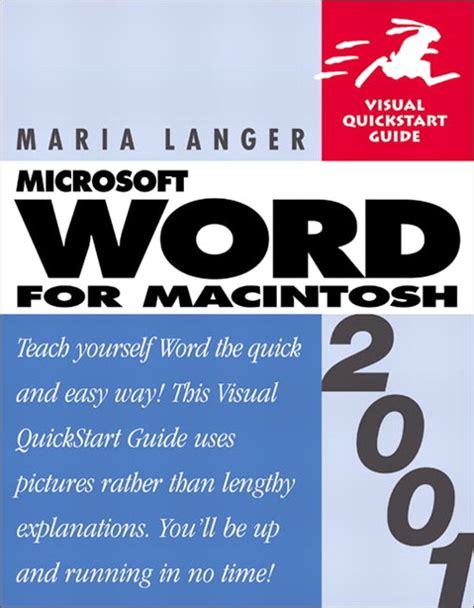 Word 2001 for Macintosh Visual QuickStart Guide Epub