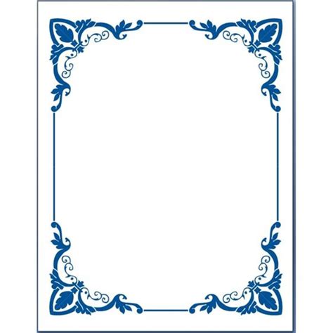 Word Border Templates Free Download