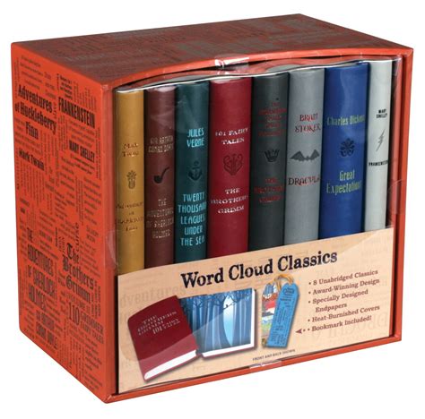 Word Cloud Box Set Brown