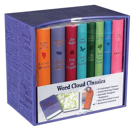 Word Cloud Box Set Lavender Doc