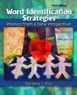 Word Identification Strategies Phonics From a New Perspective Third Edition PDF