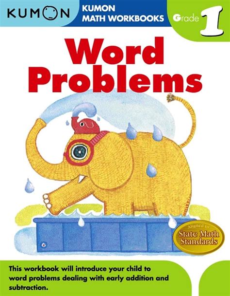 Word Problems Grade 1 (Kumon Math Workbooks) Kindle Editon