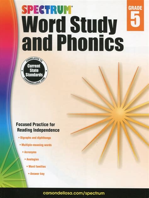 Word Study And Phonics Grade 5 Answer PDF