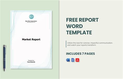 Word Template Report