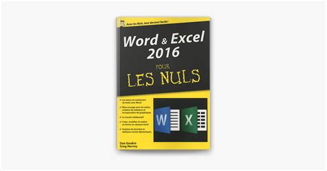 Word and Excel 2016 Pour Les Nuls French Edition PDF