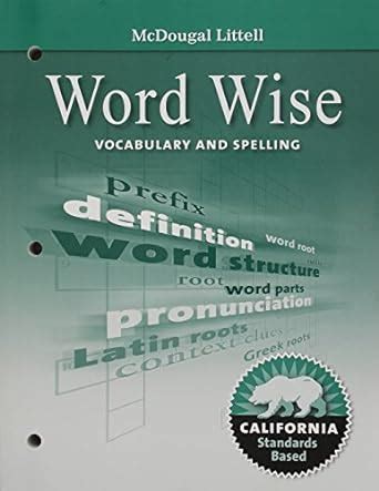 Word wise vocabulary and spelling answers 8 Ebook Kindle Editon