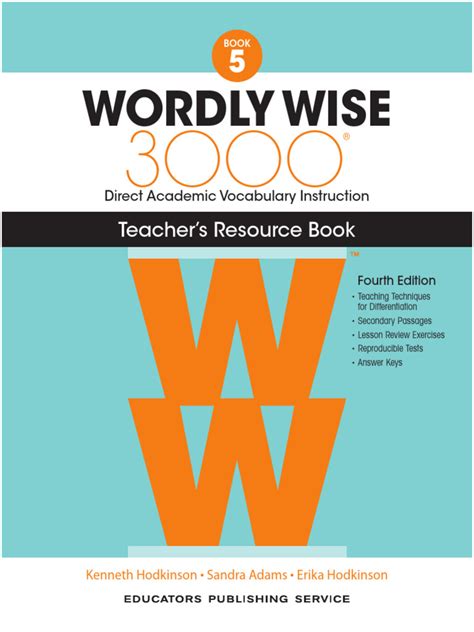 Wordly Wise 3000 5 Lesson 10e Answer PDF