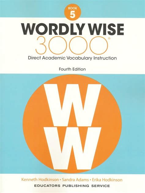 Wordly Wise 3000 Book 5 Answer Key Online Kindle Editon
