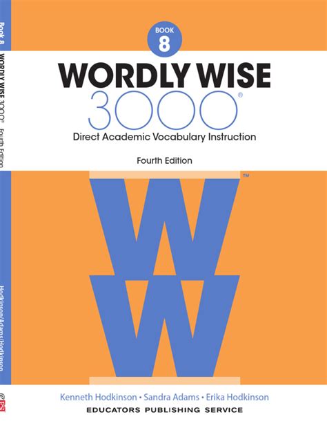 Wordly Wise 3000 Book 8 Answers For Free Doc