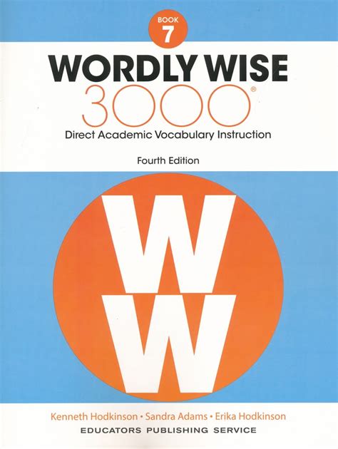 Wordly Wise 7 Lesson 6 Review Answer Reader