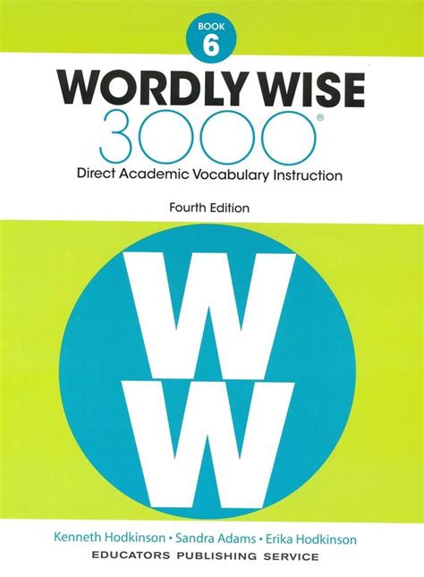 Wordly wise 3000 6 answer key Ebook PDF