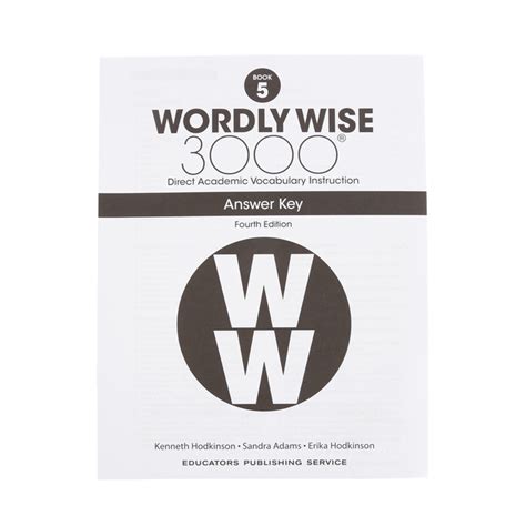 Wordly wise 3000 answer key Ebook Reader