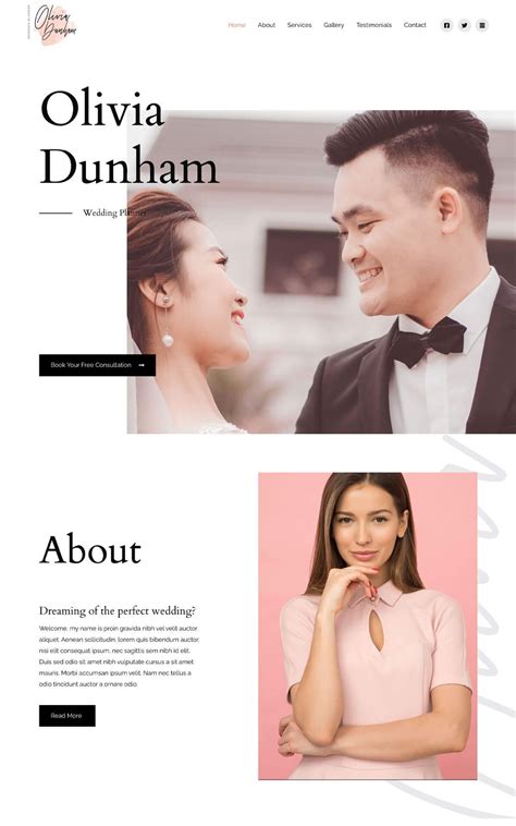 Wordpress Wedding Template Free