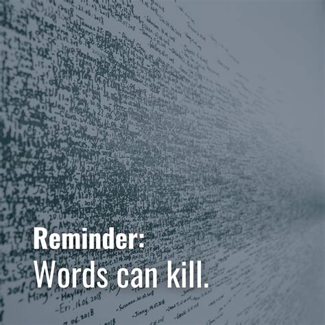 Words Can Kill Reader