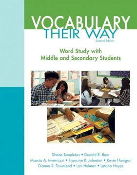 Words Their Way Vocabulary for Middle and Secondary Students 2nd Edition Words Their Way Series Kindle Editon