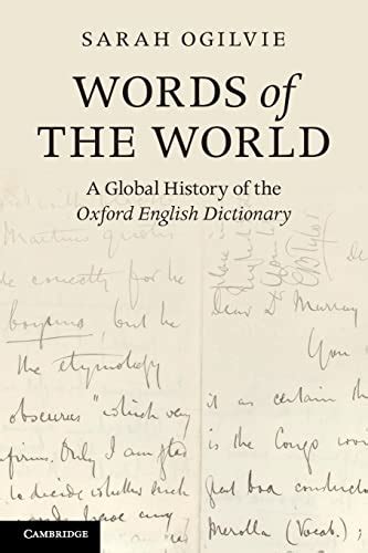 Words of the World A Global History of the Oxford English Dictionary Reader