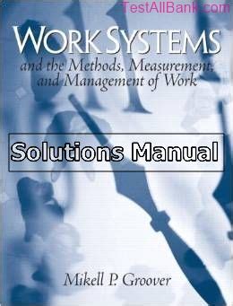Work Systems Groover Solutions Manual Epub