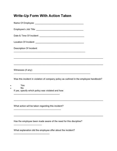 Work Write Up Template