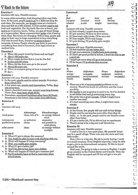 Workbook Answer Key Unit 9 Conditional Clauses Epub