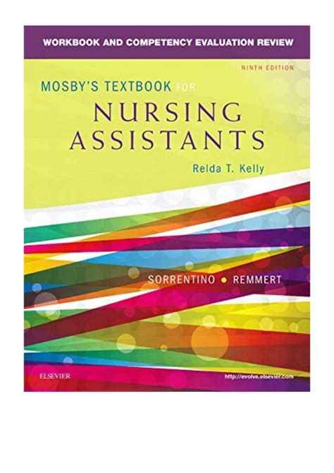 Workbook and Competency Evaluation Review for Mosby's Textbook for Nursing Assistants Epub