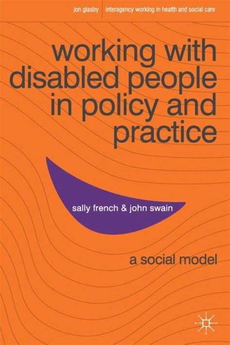 Working with Disabled People in Policy and Practice A Social PDF