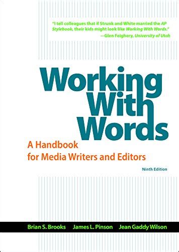 Working with Words A Handbook for Media Writers and Editors Kindle Editon