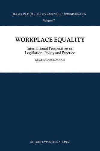 Workplace Equality International Perspectives on Legislation, Policy and Practice 1st Edition Doc