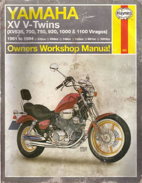 Workshop Manual Yamaha Xv750 Virago PDF Kindle Editon