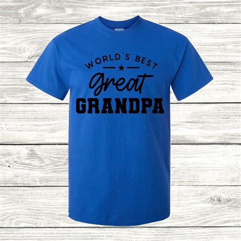 World's Best Grandpa Shirt: The Perfect Gift for the Special Man in Your Life