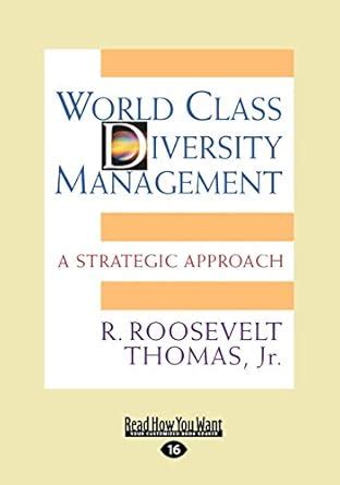 World Class Diversity Management A Strategic Approach Epub