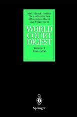 World Court Digest Vol. 3 : 1996 - 2000 Doc