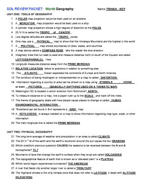 World Geo Sol Map Skills Review Answers Doc