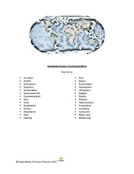 World Geography Vocabulary Activity 4 Answers Reader