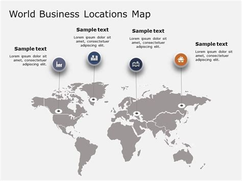 World Map Powerpoint Template