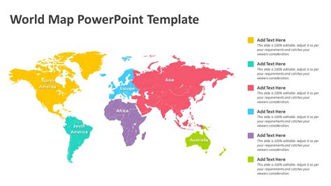 World Map Ppt Template