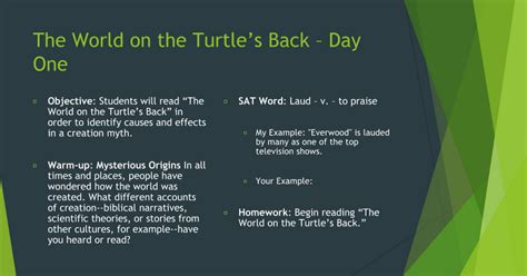 World On The Turtles Back Answers PDF