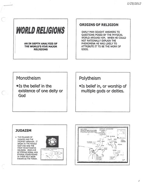 World Religions Answers Epub