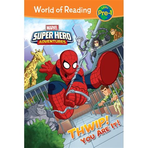 World of Reading Super Hero Adventures Thwip You Are It Level Pre-1 Reader