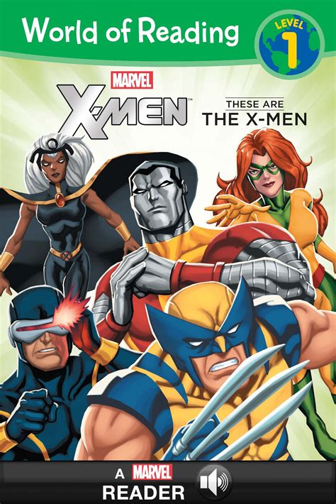 World of Reading X-Men These are the X-Men Level 1 World of Reading eBook