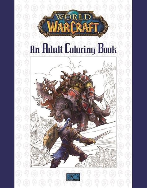 World of Warcraft An Adult Coloring Book PDF