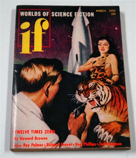 Worlds of IF Science Fiction March 1955 with Philip K Dick Story Volume 5 No 1 Doc