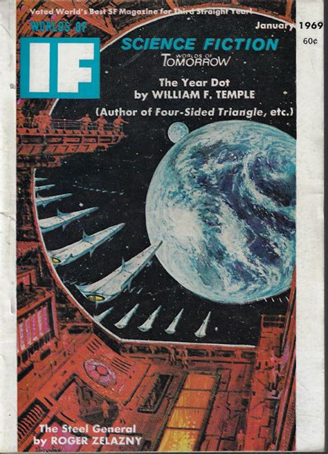 Worlds of If Science Fiction January 1969 Vol 19 No 1 Reader