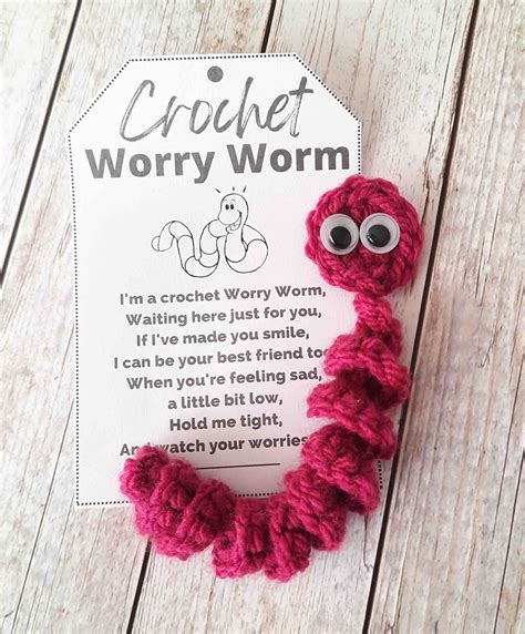 Worry Worm Printable