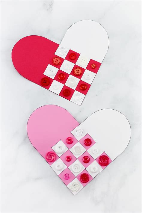 Woven Heart Template