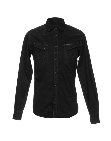 Wrangler Black Denim Shirt: A Timeless Fashion Staple