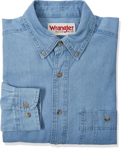 Wrangler Men's Denim Shirt: A Denim Guide For Every Man