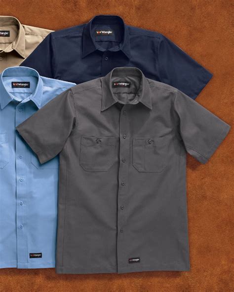 Wrangler Short Sleeve Work Shirts: The Epitome of Functionality and Style