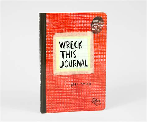 Wreck This Journal, Red Reader